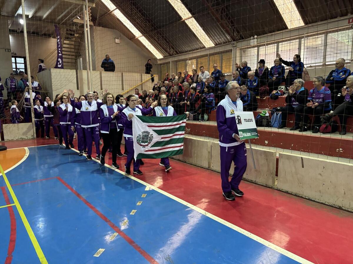 Toledo sedia 3ª edição dos Jogos Regionais dos Idosos com 480 atletas