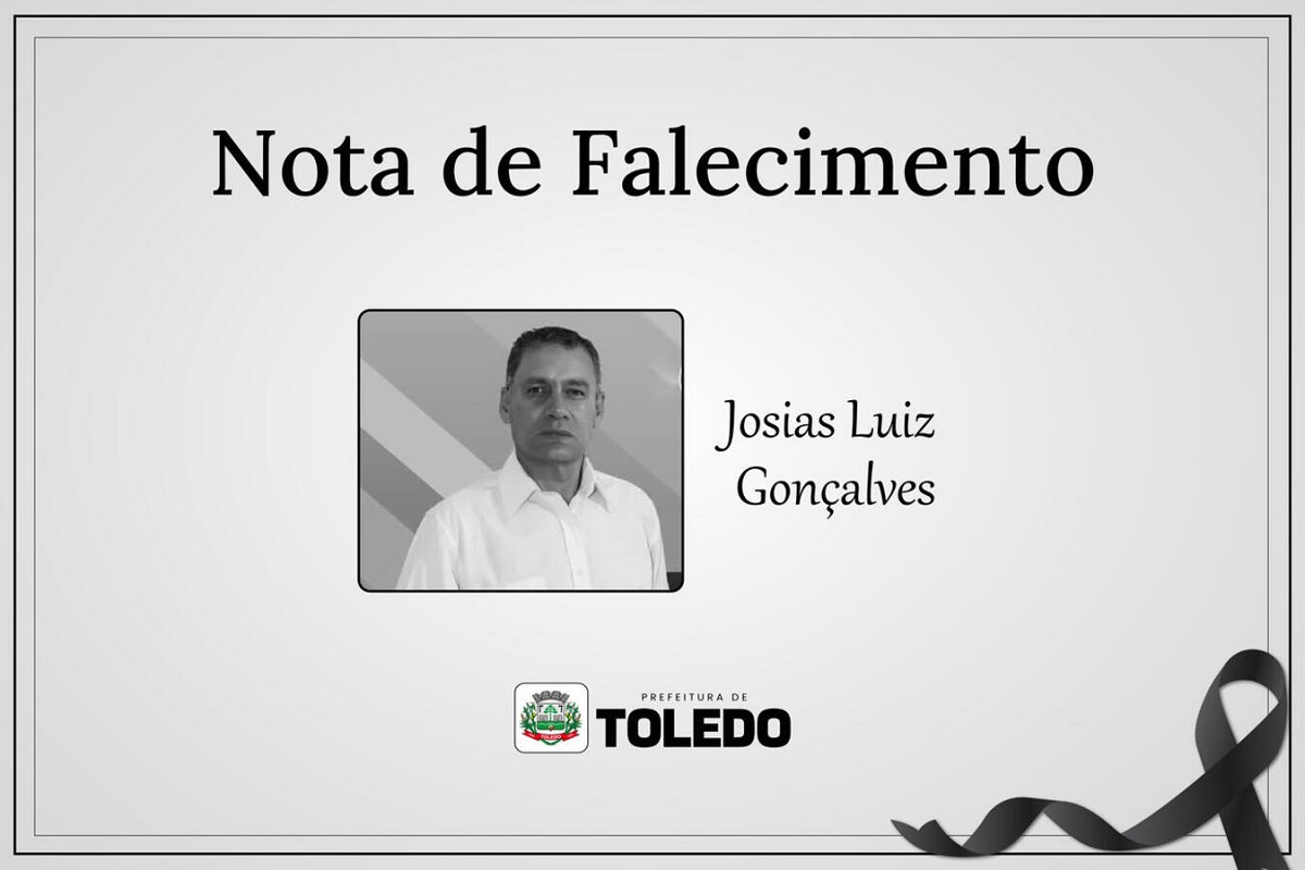 Nota de Pesar: Josias Luiz Gonçalves