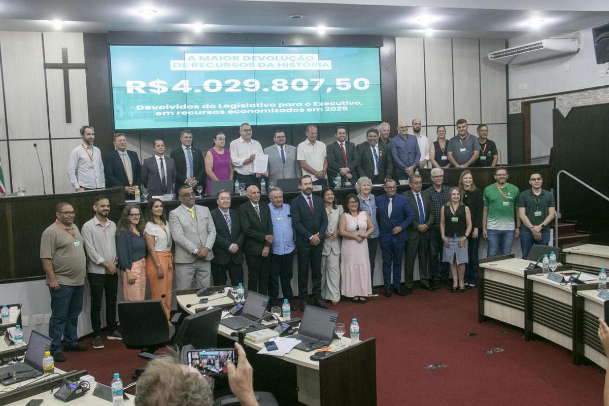 Câmara de Toledo repassa R$ 4 milhões para a Prefeitura