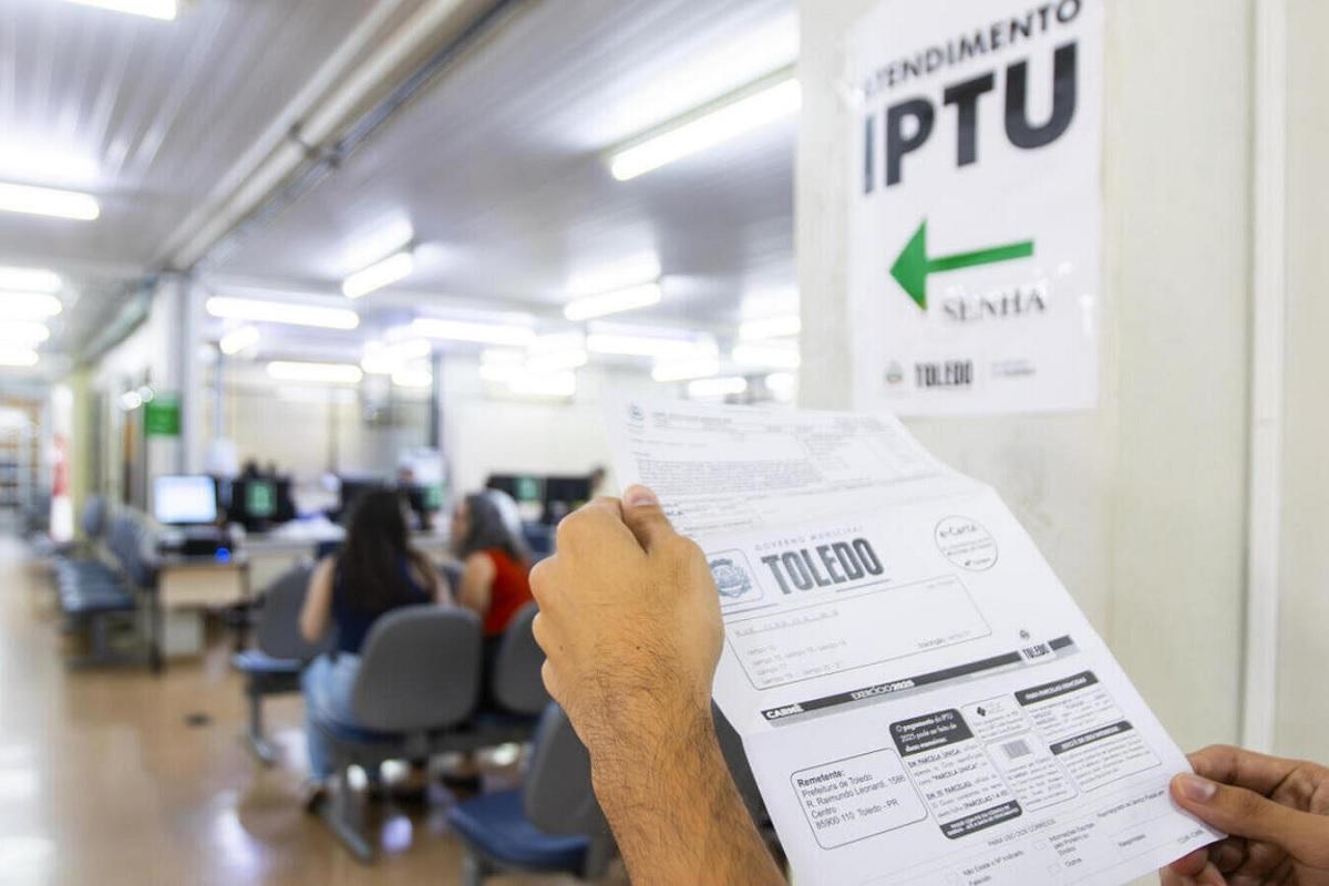 Toledo oferece desconto para pagamento do IPTU 2026