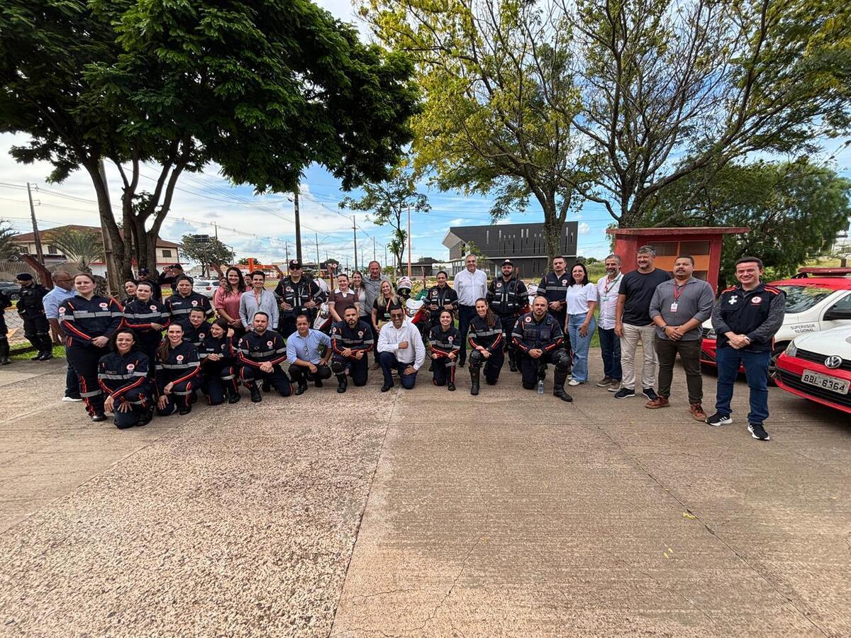 Saúde de Toledo recebe motolâncias e Unidade de suporte Avançado