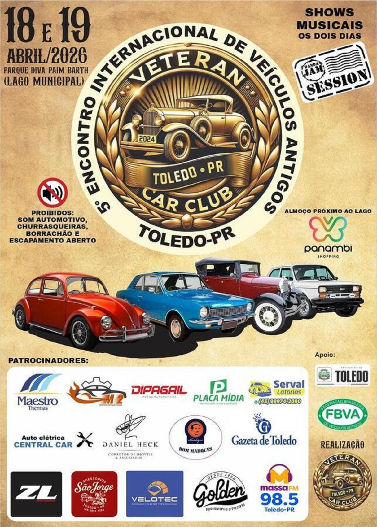 Toledo espera 1,5 mil carros em evento internacional