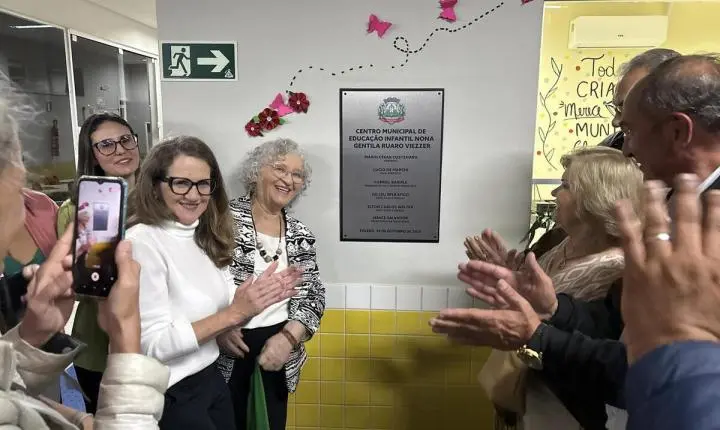 Cmei Nona Gentila Ruaro Viezzer é inaugurado em Toledo