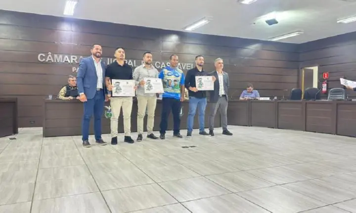 Madril e Dilceu Sperafico promovem homenagens às forças de segurança pelo brilhante trabalho em Cascavel