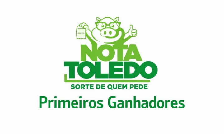 Nota Toledo divulga relação de ganhadores do primeiro sorteio