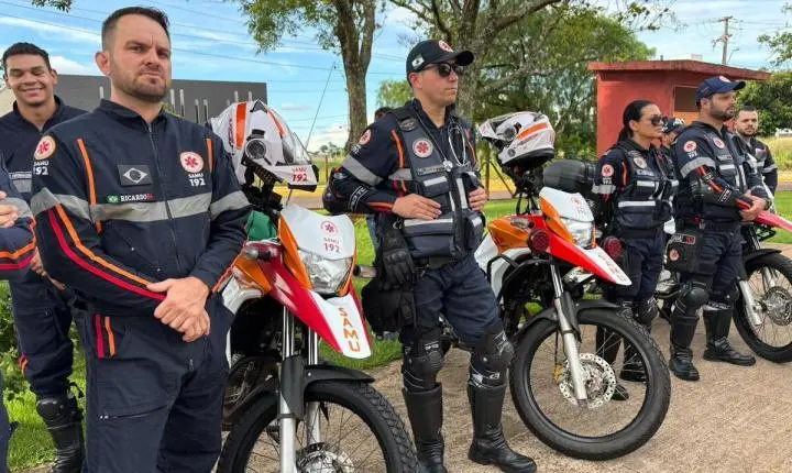 Saúde de Toledo recebe motolâncias e Unidade de suporte Avançado