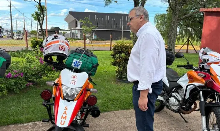 Saúde de Toledo recebe motolâncias e Unidade de suporte Avançado