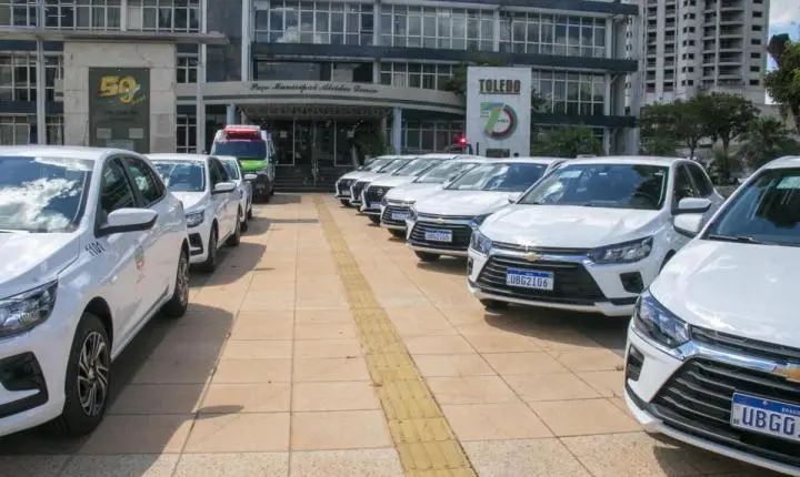 Toledo reforça frota com entrega de 12 novos veículos